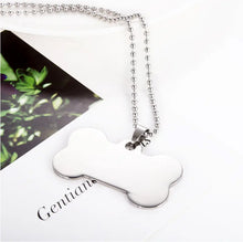 Load image into Gallery viewer, Custom Pet Necklace Stainless Steel Pet Photo Jewelry for Pet Memorial Dog Gift
